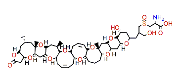 Cysteine-brevetoxin A sulfoxide